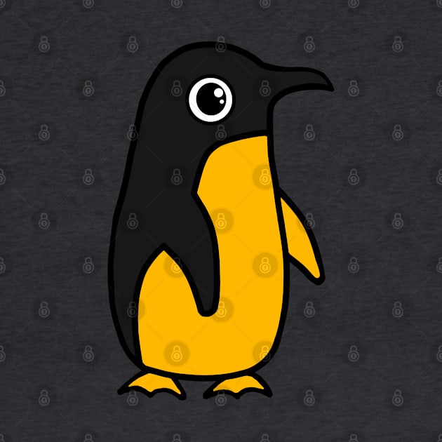 Cute Orange Penguin by Omnivorous